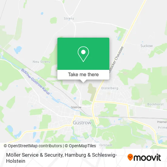 Карта Möller Service & Security