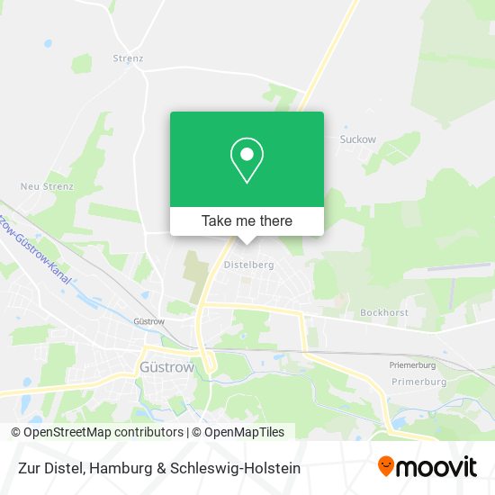 Zur Distel map