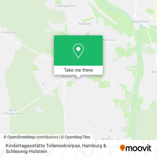 Kindertagesstätte Tollenseknirpse map