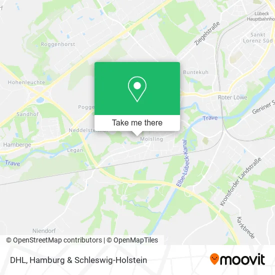 Карта DHL