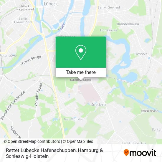 Карта Rettet Lübecks Hafenschuppen