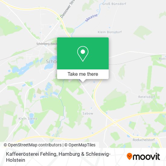 Kaffeerösterei Fehling map