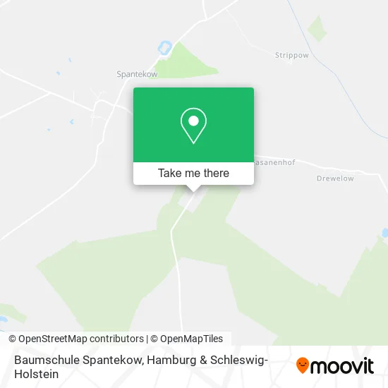 Карта Baumschule Spantekow