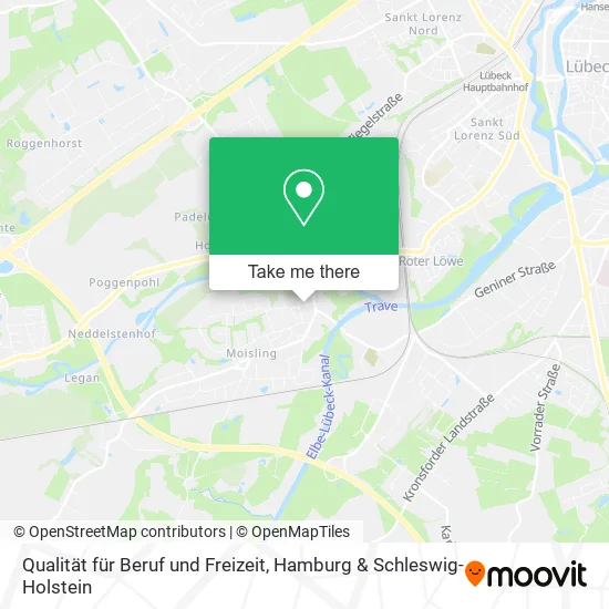 Карта Qualität für Beruf und Freizeit