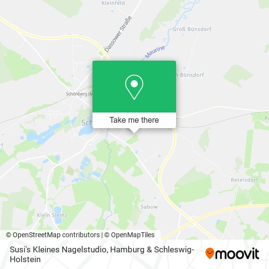 Susi's Kleines Nagelstudio map