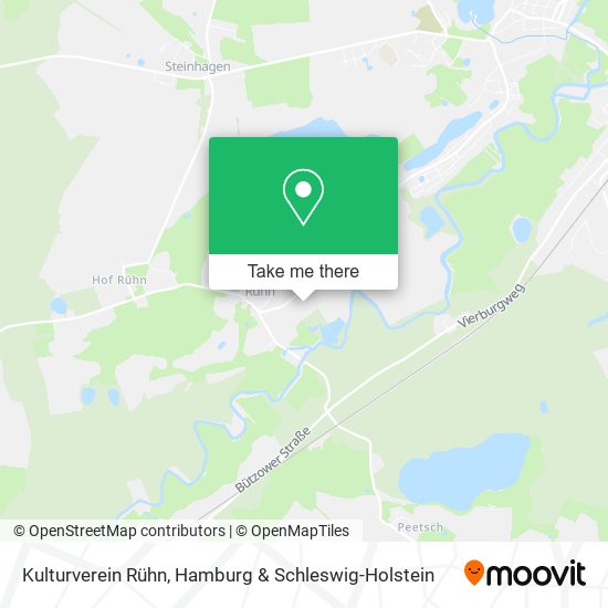 Kulturverein Rühn map