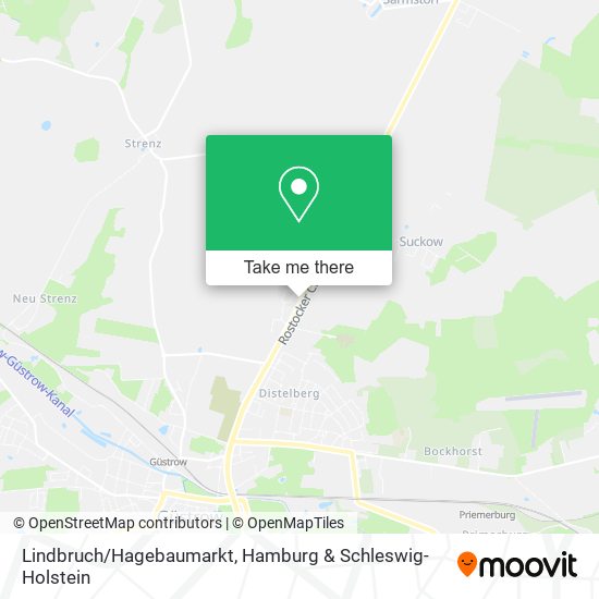 Lindbruch/Hagebaumarkt map