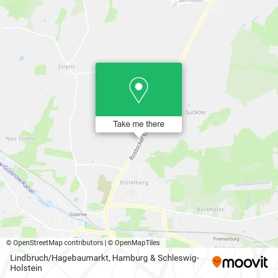 Карта Lindbruch/Hagebaumarkt