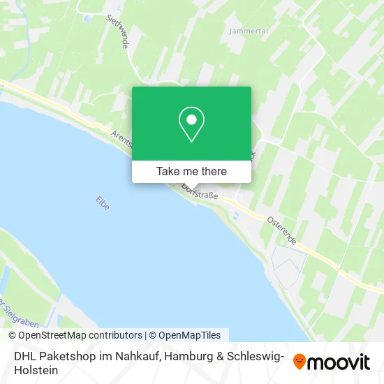 Карта DHL Paketshop im Nahkauf