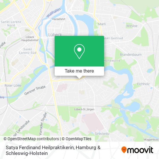 Satya Ferdinand Heilpraktikerin map