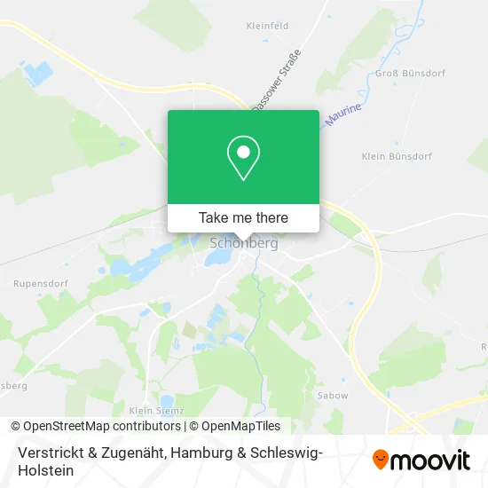 Карта Verstrickt & Zugenäht