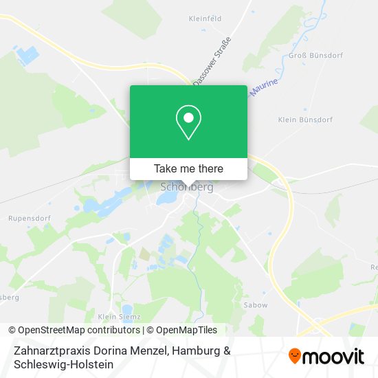 Zahnarztpraxis Dorina Menzel map