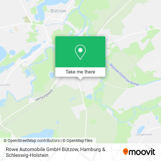 Röwe Automobile GmbH Bützow map