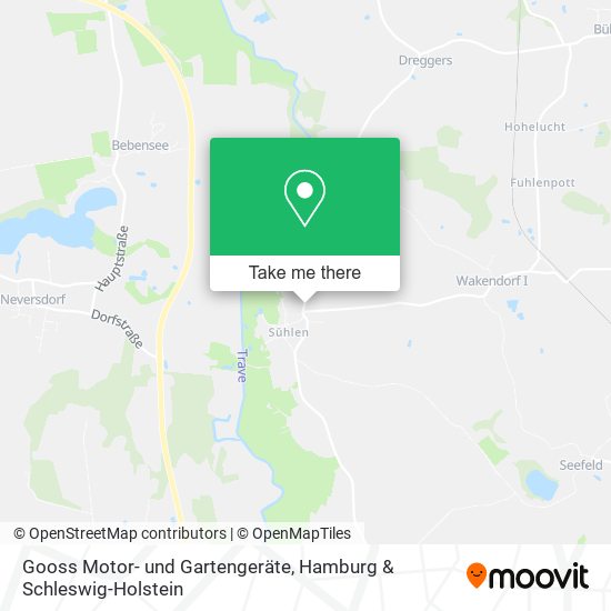 Gooss Motor- und Gartengeräte map