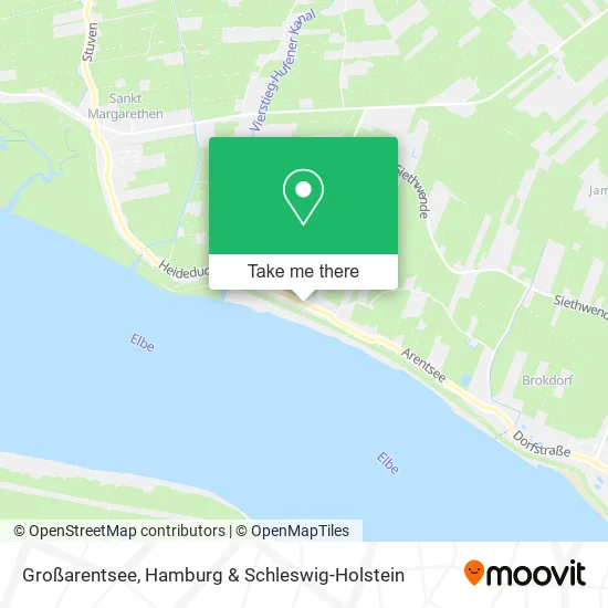 Карта Großarentsee