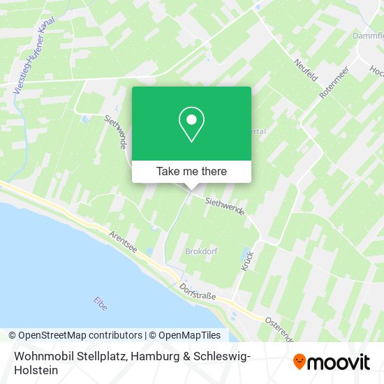 Wohnmobil Stellplatz map