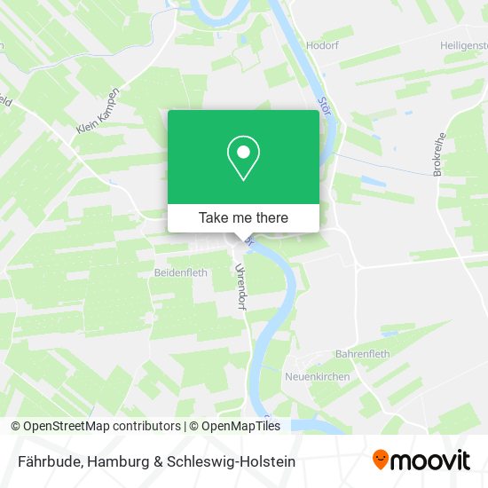 Fährbude map