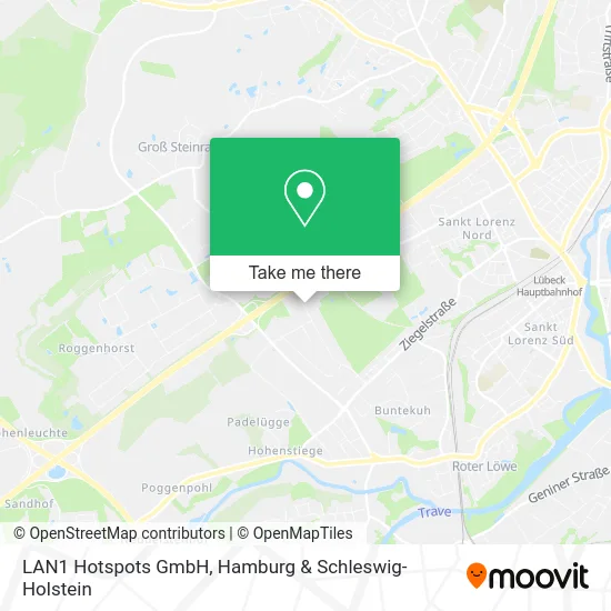 Карта LAN1 Hotspots GmbH