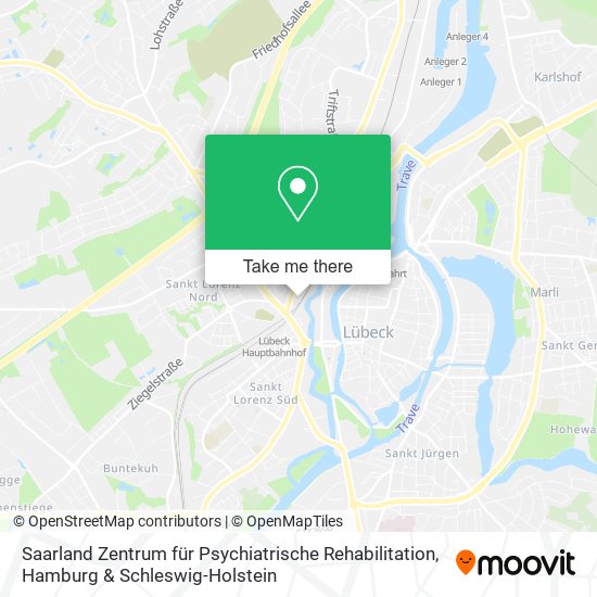 Saarland Zentrum für Psychiatrische Rehabilitation map