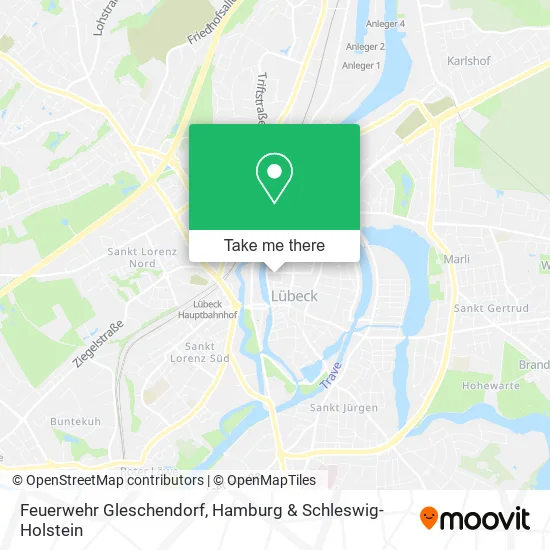 Карта Feuerwehr Gleschendorf