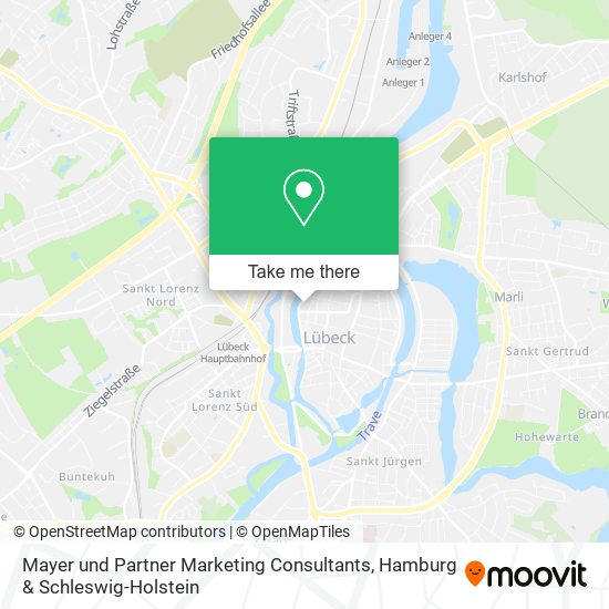 Mayer und Partner Marketing Consultants map