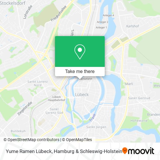 Yume Ramen Lübeck map