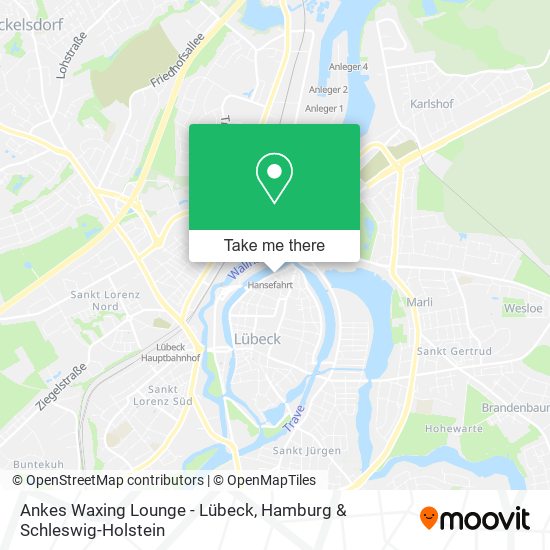Ankes Waxing Lounge - Lübeck map
