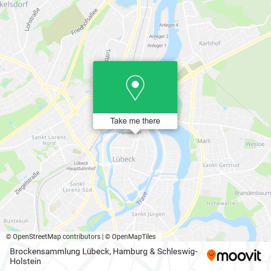 Brockensammlung Lübeck map