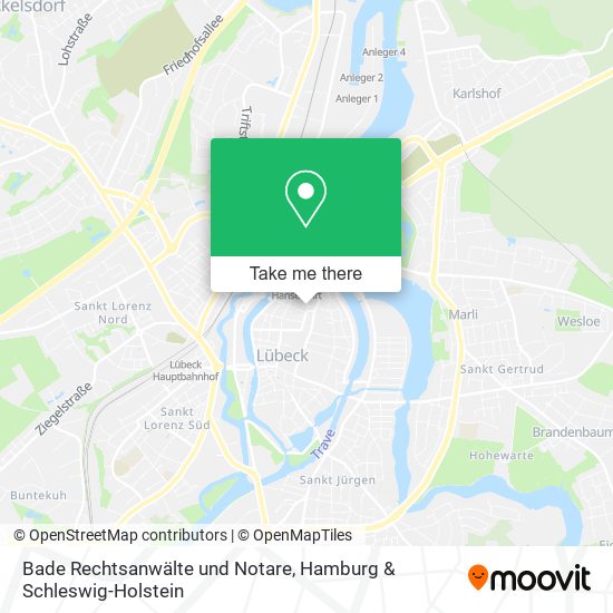 Bade Rechtsanwälte und Notare map