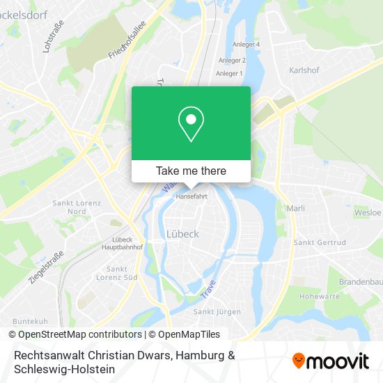 Rechtsanwalt Christian Dwars map