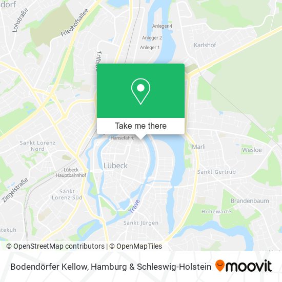Bodendörfer Kellow map