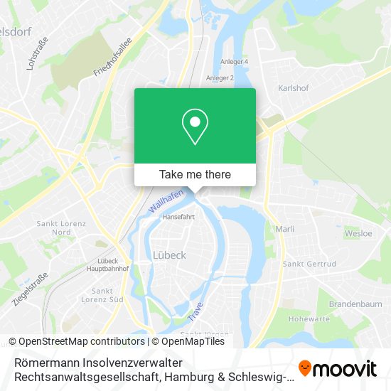 Römermann Insolvenzverwalter Rechtsanwaltsgesellschaft map