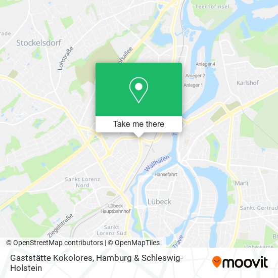 Gaststätte Kokolores map