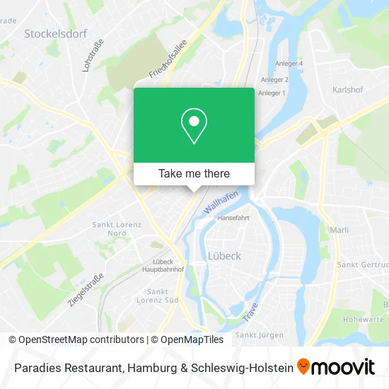 Карта Paradies Restaurant