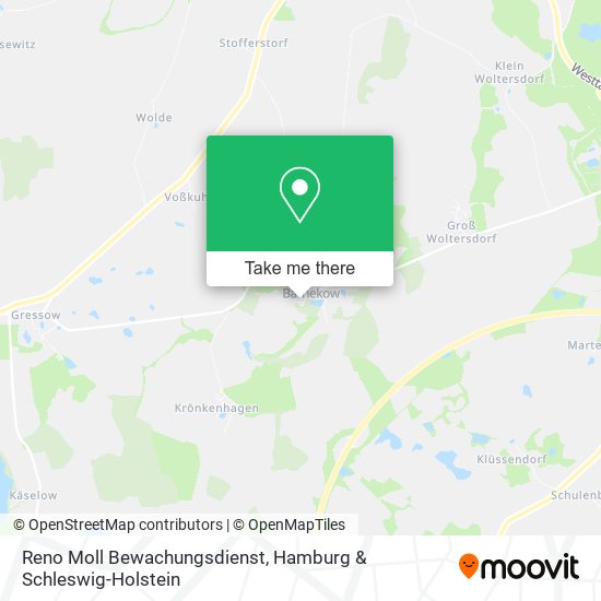 Reno Moll Bewachungsdienst map