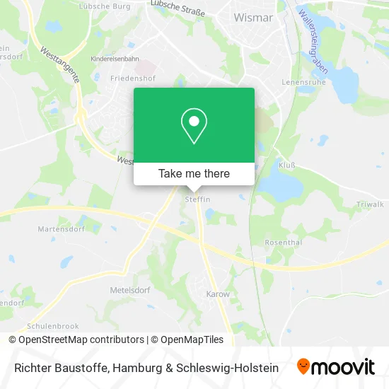 Карта Richter Baustoffe