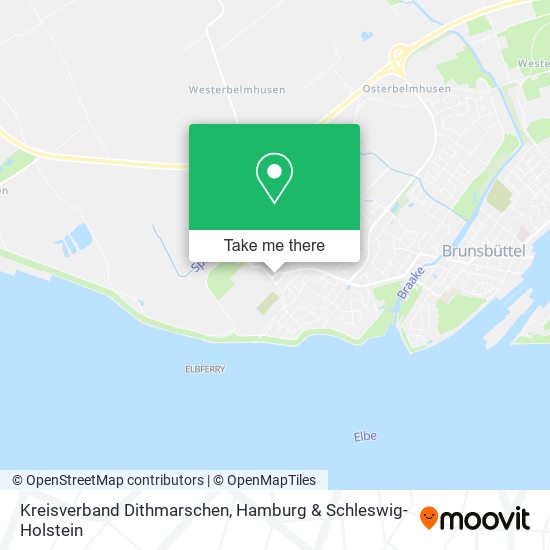 Kreisverband Dithmarschen map