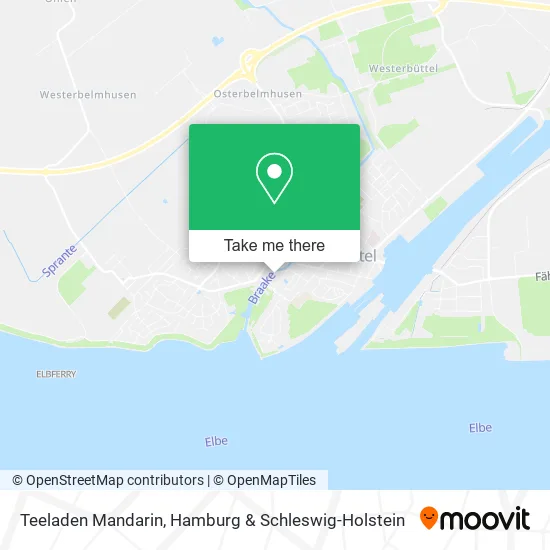 Карта Teeladen Mandarin