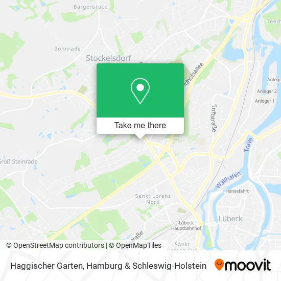 Карта Haggischer Garten