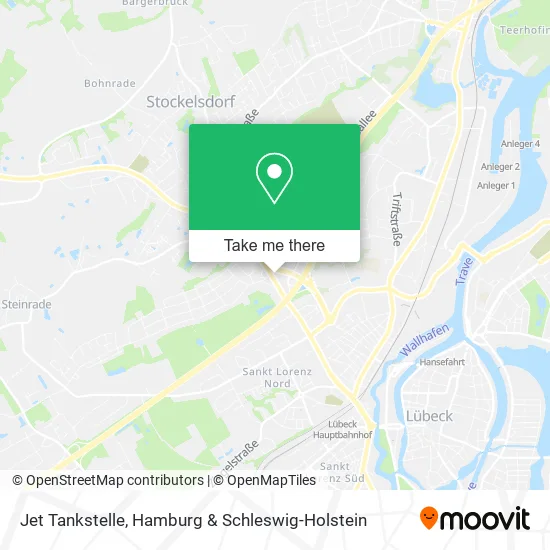 Jet Tankstelle map