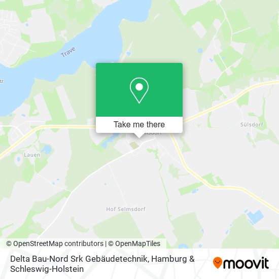 Delta Bau-Nord Srk Gebäudetechnik map