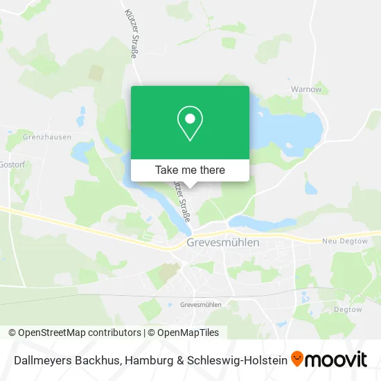 Карта Dallmeyers Backhus