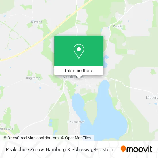 Карта Realschule Zurow