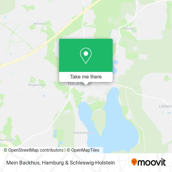 Карта Mein Backhus