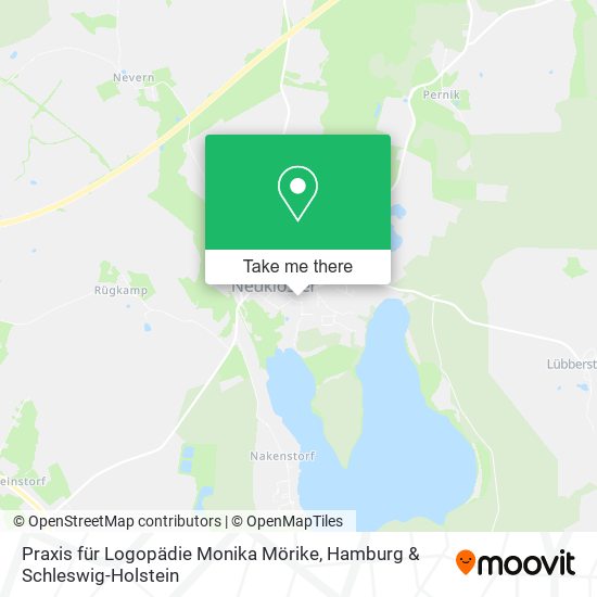 Praxis für Logopädie Monika Mörike map