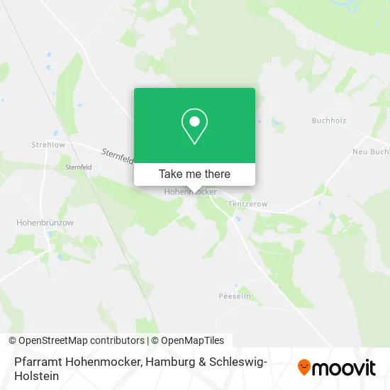 Карта Pfarramt Hohenmocker