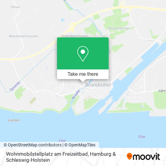 Карта Wohnmobilstellplatz am Freizeitbad