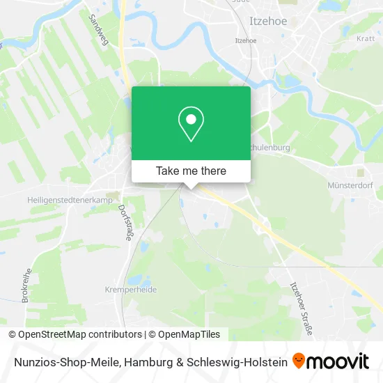 Карта Nunzios-Shop-Meile