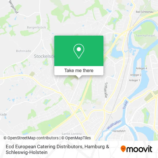 Карта Ecd European Catering Distributors