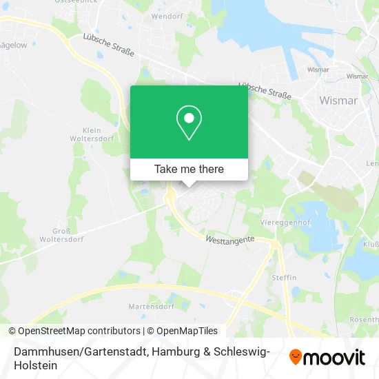 Карта Dammhusen/Gartenstadt
